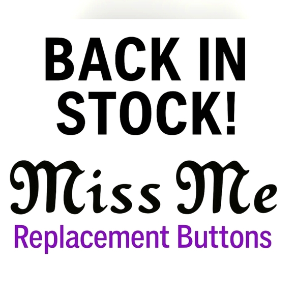 Authentic Miss Me Jeans Replacement Buttons - Picture 2 of 2